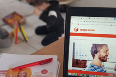 Thuiswerken met kinderen in huis